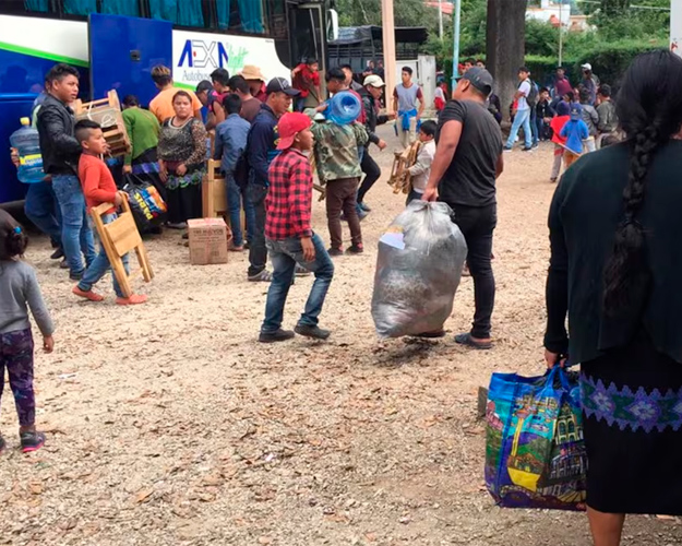 Foto: En México, 600 personas huyen a Guatemala por violencia en Chiapas/Cortesía Foto: En México, 600 personas huyen a Guatemala por violencia en Chiapas/Cortesía