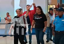 Leila Khaled heroína palestina, es recibida con honores en Diriamba, Carazo Foto: Leila Khaled heroína palestina, es recibida con honores en Diriamba, Carazo/TN8
