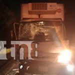 Fuerte accidente en la Carretera Masaya-Granada deja 3 heridos Foto: Fuerte accidente en la Carretera Masaya-Granada deja 3 heridos/TN8