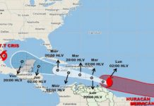 Venezuela activa alerta preventiva tras el paso del huracán Beryl Foto: Venezuela en alerta /cortesía