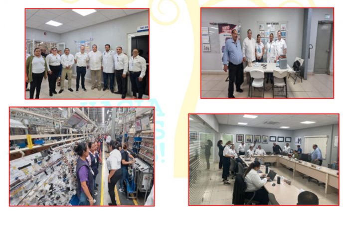 Foto: Representantes gubernamentales reconocen la labor de Yazaki en Nicaragua