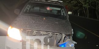 Foto: Choque entre una camioneta y un bus en chontales les da el susto de sus vidas/TN8