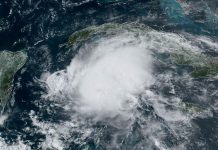 Huracán Beryl pierde fuerza tras su ruta hacia México Foto: Alerta en el Caribe por Beryl /cortesía