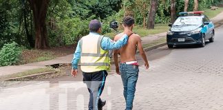 Foto: Conductor preso, multado y endeudado tras volcar un vehículo en Carazo / TN8