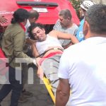 Fuerte descarga eléctrica deja a un joven en estado delicado en Estelí Foto: Fuerte descarga eléctrica deja a un joven en estado delicado en Estelí / TN8