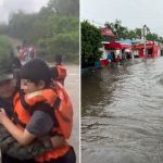 Intensas lluvias causan estragos en México (VIDEO) Foto: Lluvias intensas causan estragos en México /Cortesía