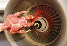 Tragedia en Irán: mecánico muere al ser succionado por la turbina de un avión Foto: Muere succionado por el motor de un avión en Irán /Cortesía