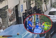 Desalojan a anciana de 94 años en Madrid «no pudo pagar el alquiler» Foto: Indignación en Madrid /Cortesía