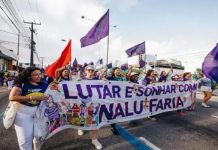 Foto: Mujeres marchan en Brasil /cortesía