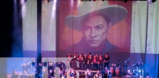 Foto: Inicia el concierto "Cantos de La Revolución" en el Teatro Nacional Rubén Darío/ TN8
