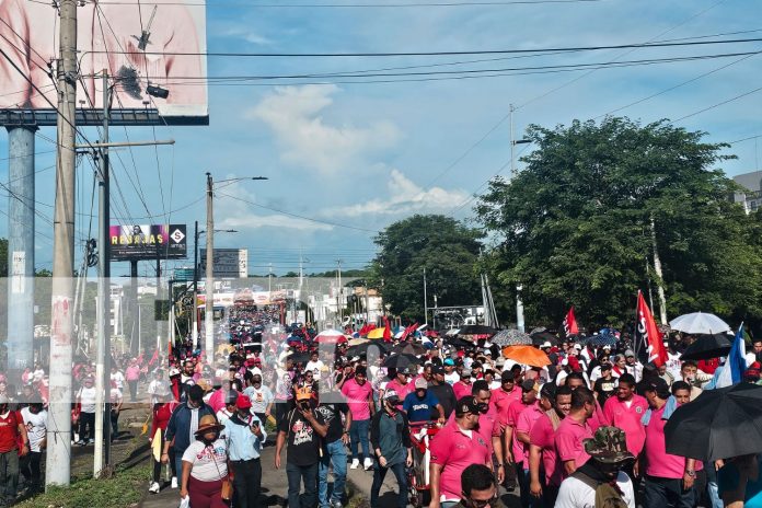 2 Foto: Nicaragua conmemora a Julio Buitrago con emotiva caminata por la paz y libertad/TN8