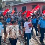 Foto: Caminata en honor al comandante de la resistencia urbana julio Buitrago en Nandaime/TN8