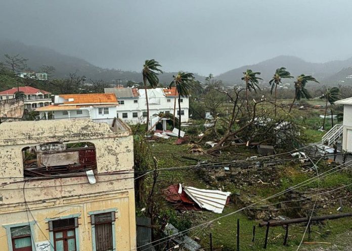 Foto: Huracán Beryl desata el caos /cortesía