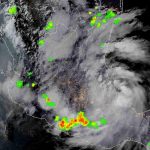Tormenta tropical Chris impacta con fuerza en Veracruz México Foto: Fuertes lluvias en México /cortesía