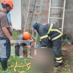 Tragedia en carretera a Masaya: Hombre pierde la vida por descarga eléctrica Foto: Trágico accidente en la comarca Dirita, ubicada en el Km 18.5 de la carretera Masaya/TN8