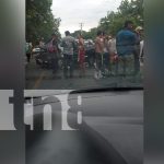 Foto: Conductor queda prensado tras impactar contra un bus en Tipitapa/TN8