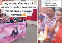 Clase amor: organizó un desfile para proponerle matrimonio a su novia Foto: Hombre organiza desfile para pedirle matrimonio a su novia /Cortesía