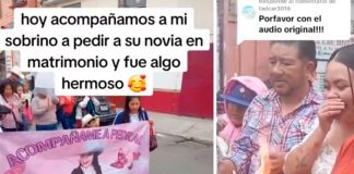 Foto: Hombre organiza desfile para pedirle matrimonio a su novia /Cortesía