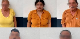 Foto: Detienen a familia que intentó entrar a México con armas /Cortesía