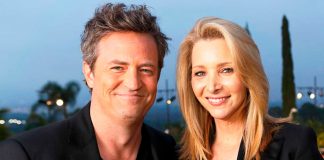 Foto: Lisa Kudrow rinde homenaje a Matthew Perry viendo Friends/ Cortesía