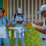 MINSA visita La Primavera para erradicar el zancudo transmisor de enfermedades Foto: Brigada del MINSA visita hogares del barrio La Primavera para erradicar el zancudo /TN8