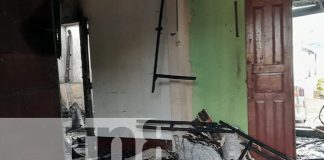 Foto: ¡Bajo investigación! Incendio que arrasó vivienda en Rivas / TN8