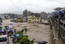 Torrenciales lluvias en Nepal dejan 14 muertos y nueve desaparecidos Foto: Lluvias torrenciales dejan 14 muertos en Nepal /Cortesía