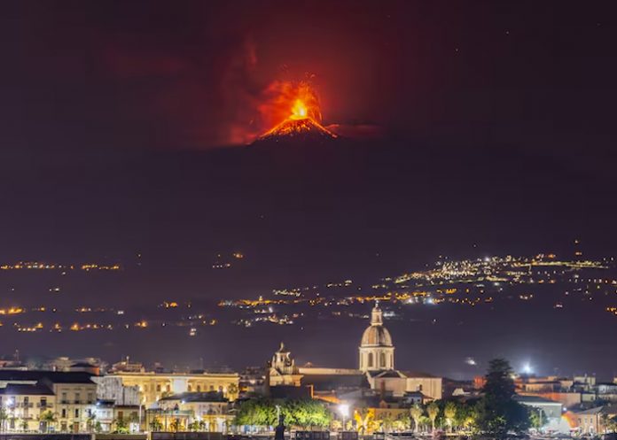 Foto: Alerta volcánica en Italia /cortesía