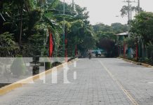 Nueva calle bautizada como La calle de la Revolución en la Isla de Ometepe Foto: Nueva calle bautizada como "La calle de la Revolución en la Isla de Ometepe/ TN8