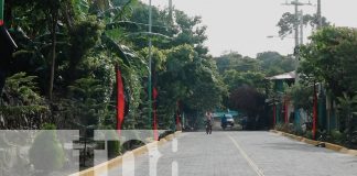 Foto: Nueva calle bautizada como "La calle de la Revolución en la Isla de Ometepe/ TN8