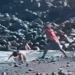 Foto: Brutal paliza a plena luz del día en isla de España /Cortesía