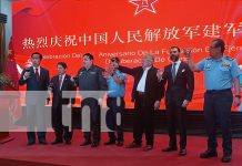 Nicaragua saluda el 98° Aniversario de la Fundación del Ejército Popular de Liberación de China Foto: Nicaragua celebra el 97 aniversario del Ejército Popular de Liberación de China/TN8