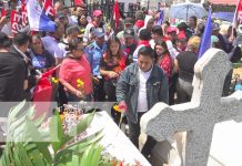 Estelí rinde homenaje al comandante «El Zorro» en el 26º aniversario Foto: Estelí rinde homenaje /TN8