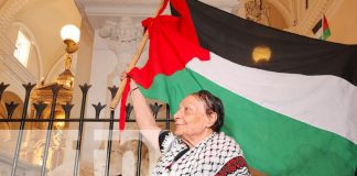 Foto: Las calles de León fueron recorridas por la Heroína Leila Khaleb/TN8