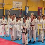 Jóvenes participan en campeonato de Taekwondo de los Juegos Juveniles 2024 en Managua Foto: En Managua, se realizó campeonato de Taekwondo de los Juegos Juveniles 2024/TN8
