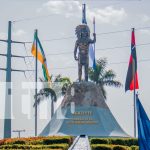 Chinandega celebra sus raíces con la inauguración de la Rotonda Cacique Agateyte Foto: Chinandega, familias hicieron presencia en la inauguración del monumento "Rotonda Cacique el Agateyte"/TN8