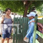 Foto: Abatización en el barrio Larreynaga, en Managua / TN8