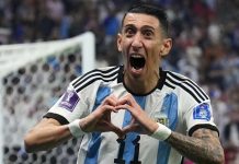 Di María se despide de Argentina en final Copa América angel, di maría, fútbol,