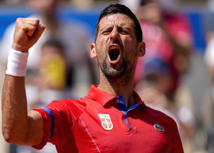 Djokovic djokovic, novak, juegos, olímpicos, parís,