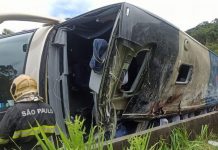 Dantesco accidente vial en Brasil deja 10 muertos y 42 heridos Foto: Al menos 10 muertos y 42 heridos en Brasil /Cortesía