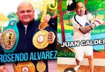 Foto: Rosendo Álvarez listo para repartir golpes de acero /Cortesía