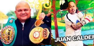Foto: Rosendo Álvarez listo para repartir golpes de acero /Cortesía