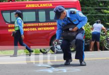 Anciana pierde la vida a pocos metros de su hogar en León Foto: Mortal accidente de tránsito en Carretera León-Chinandega / TN8