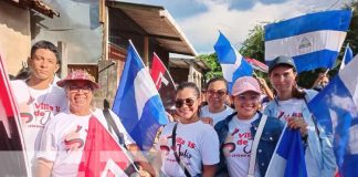 Foto: Celebraciones por la liberación de la Villa 15 de Julio, en Chinandega / TN8