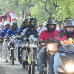 Foto: Calles del Distrito VI de Managua llenas de celebración a la Revolución / TN8