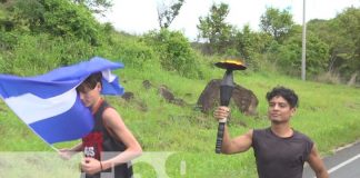 Foto: Antorcha y actividades por el 45/19 en Estelí / TN8
