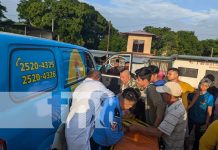 Sangre y un brazo casi cercenado: Fuerte accidente entre Granada-Diriomo Foto: Fuerte accidente en la Rotonda El Guanacaste, entre Granada y Diriomo / TN8