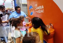 Estaciones de lavado de manos en el mercado de Masaya, gracias a Loto Foto: Loto en el mercado de Masaya / TN8