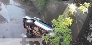 Foto: Accidente con conductor ebrio en Masaya / TN8