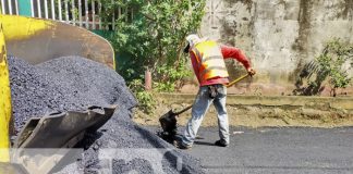 Foto: Nuevas calles en Villa Reconciliación Sur, Managua / TN8